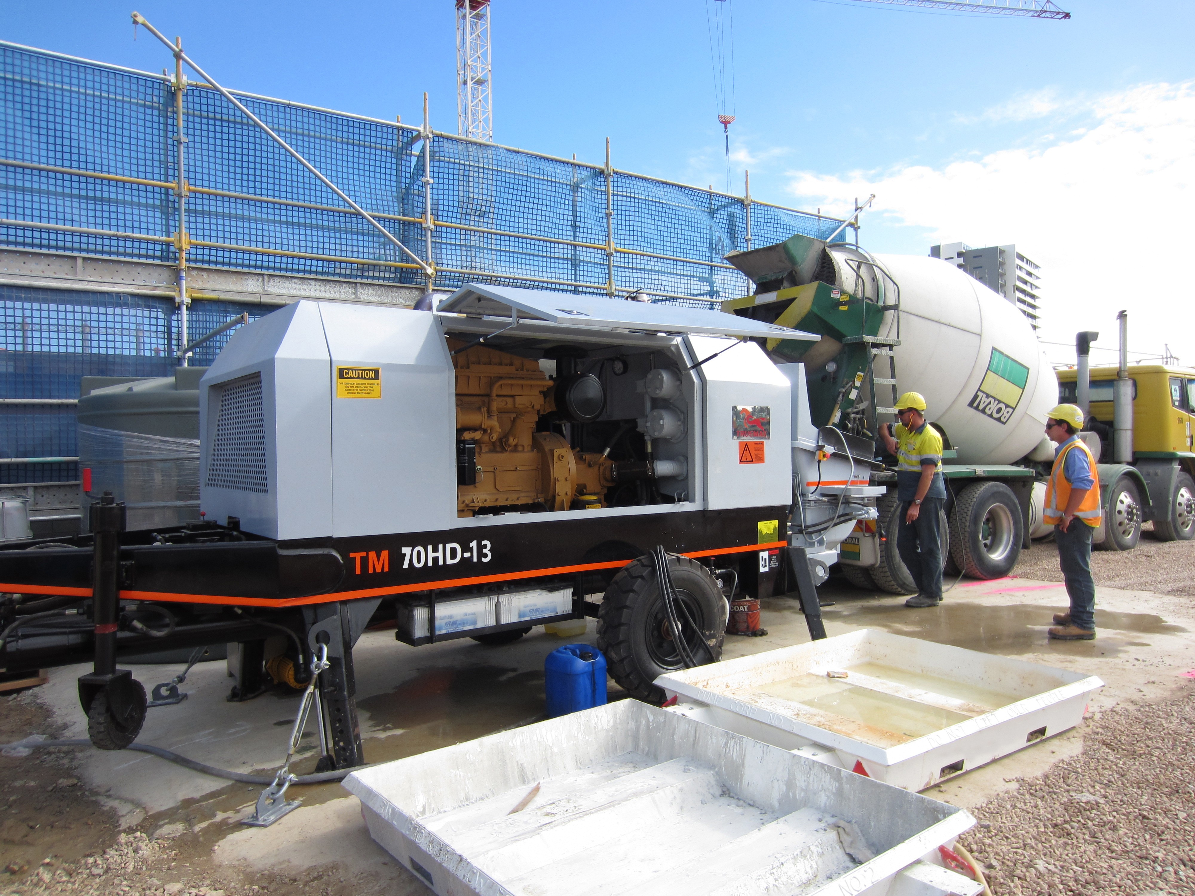 混凝土輸送泵 混凝土輸送泵